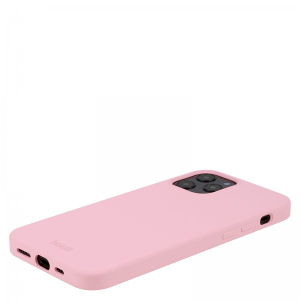 holdit iPhone 12/iPhone 12 Pro Cover Silikone Rosa
