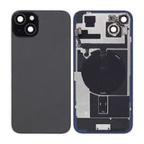 iPhone 15 Plus Bagside Glas Komplet OEM - Sort