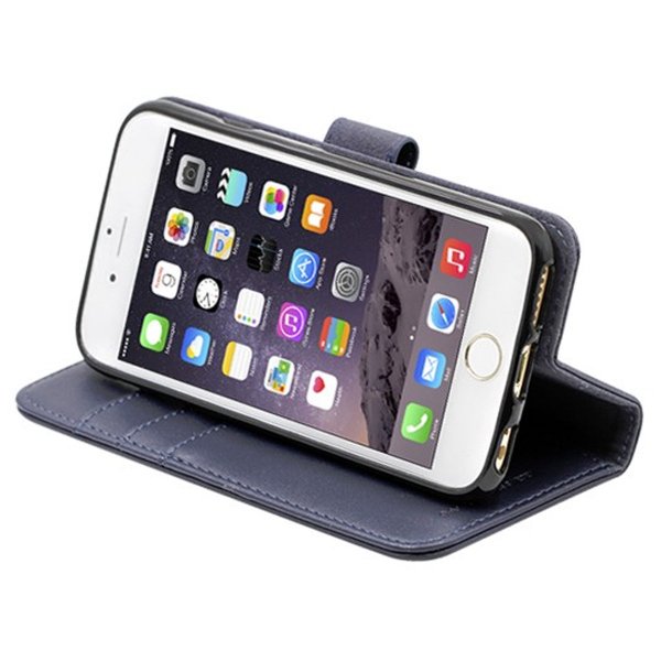 iPhone 6/6S Etui med aftageligt Cover Blå