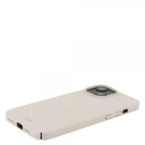 Holdit iPhone 15 Plus Cover Slim Case Light Beige