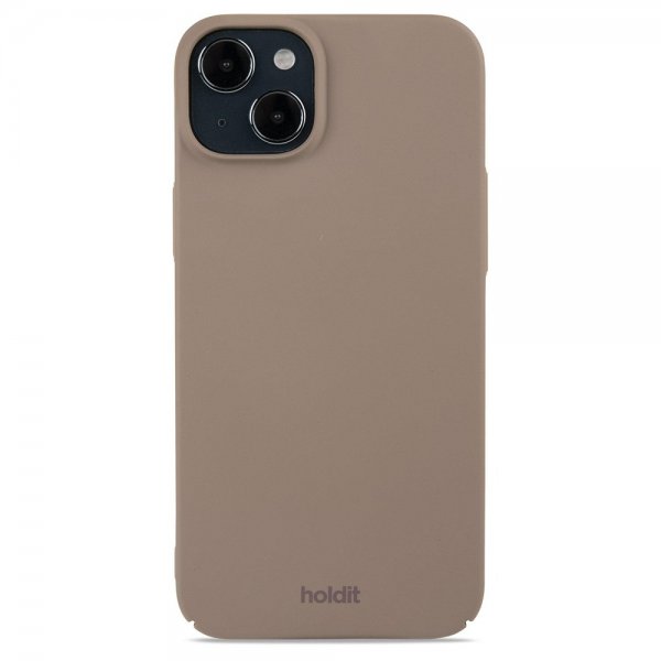 Holdit iPhone 15 Plus Cover Slim Case Mocha Brown