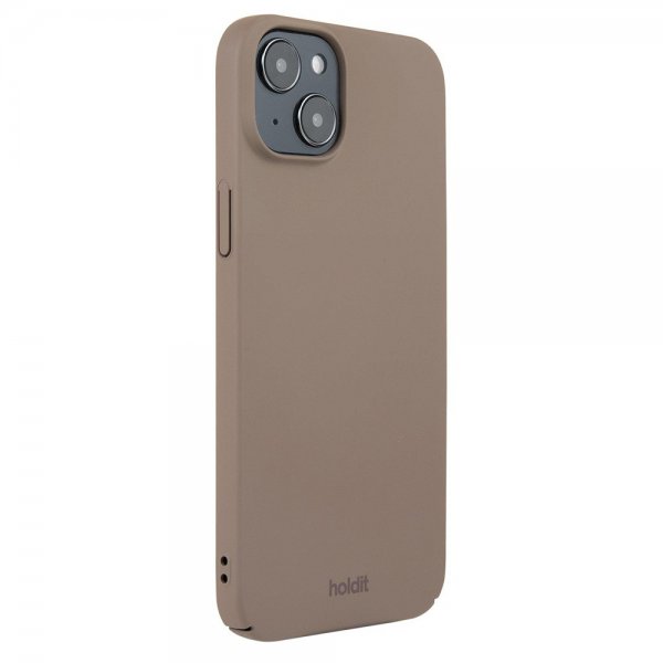 Holdit iPhone 15 Plus Cover Slim Case Mocha Brown