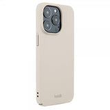 Holdit iPhone 15 Pro Cover Slim Case Light Beige