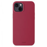 holdit iPhone 15 Plus Cover Silikone Red Velvet