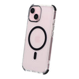 Rvelon iPhone 15 Cover Forstærkede Hjørner Sort