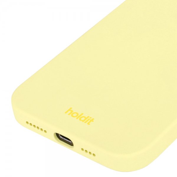 holdit iPhone 15 Plus Cover Silikone Lemonade