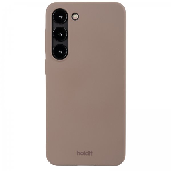 Holdit Samsung Galaxy S24 Cover Slim Case Mocha Brown