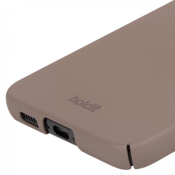 Holdit Samsung Galaxy S24 Cover Slim Case Mocha Brown