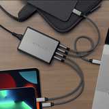 Satechi 165W GaN PD-oplader med 4 USB-C-porte