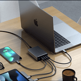 Satechi 165W GaN PD-oplader med 4 USB-C-porte