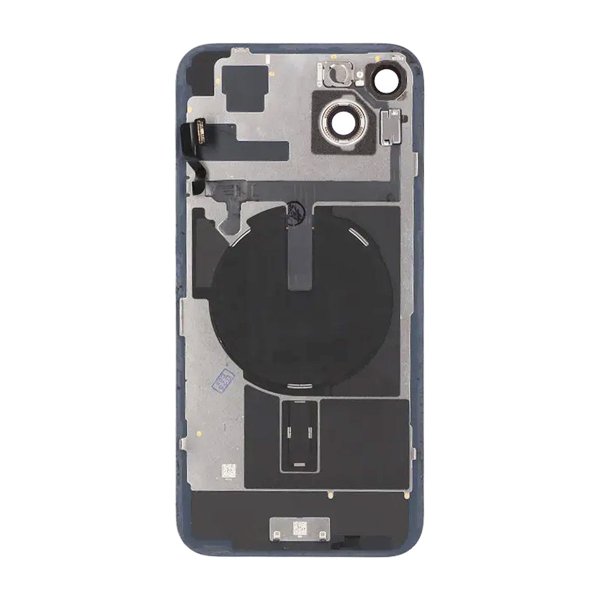 iPhone 15 Plus Bagside Glas Komplet OEM - Blå