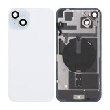 iPhone 15 Plus Bagside Glas Komplet OEM - Blå