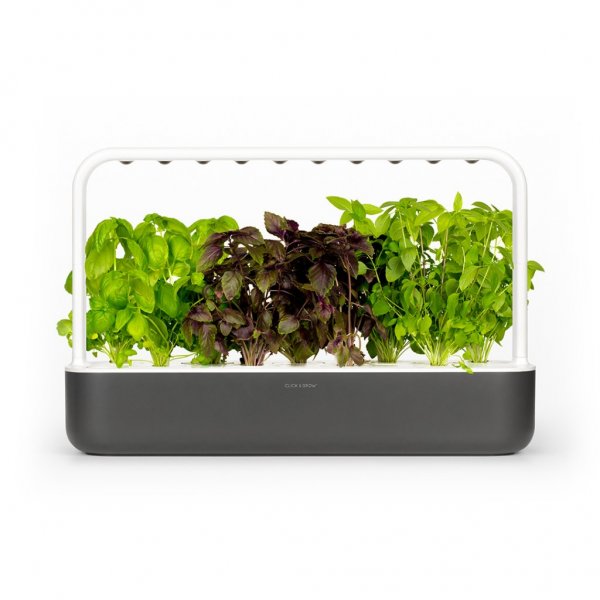 Click and Grow Smart Garden 9 Startkit - Mørkegrå