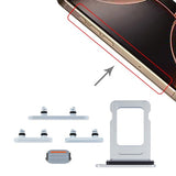Knapper og SIM-kortholder til iPhone 15 og 15 Plus - Blå