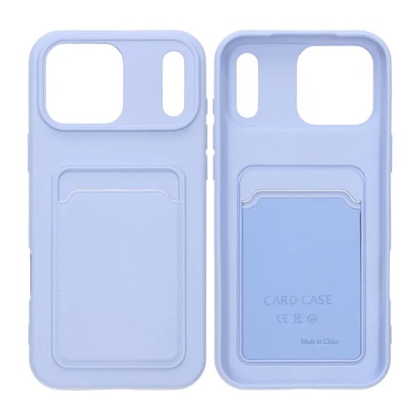iPhone 17 Pro Max Cover Kortholder Lilla
