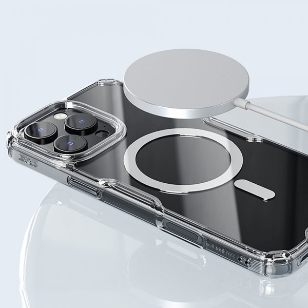 Nillkin iPhone 16 Cover Nature Pro Series MagSafe Transparent
