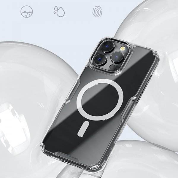 Nillkin iPhone 16 Cover Nature Pro Series MagSafe Transparent