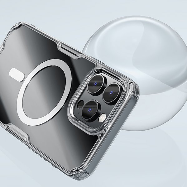 Nillkin iPhone 16 Cover Nature Pro Series MagSafe Transparent