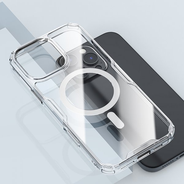 Nillkin iPhone 16 Pro Cover Nature Pro Series MagSafe Transparent