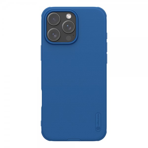 Nillkin iPhone 16 Pro Cover Super Frosted Shield Pro Blå