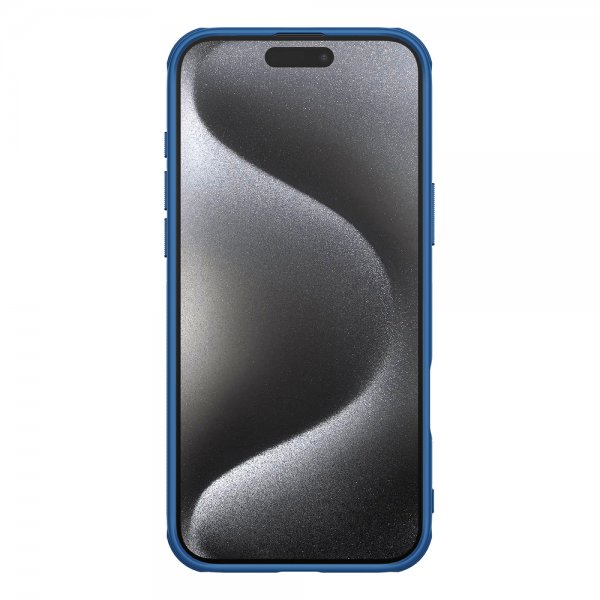Nillkin iPhone 16 Pro Cover Super Frosted Shield Pro Blå