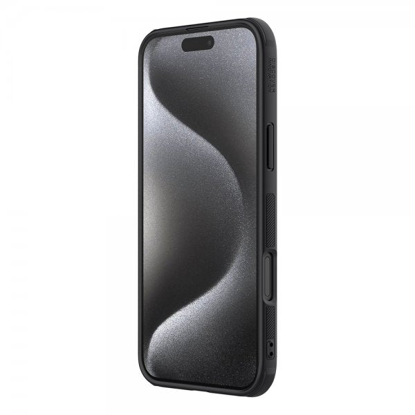Nillkin iPhone 16 Pro Cover Super Frosted Shield Pro Sort