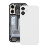 iPhone 16 Plus Bagside Glas Komplet OEM - Hvid