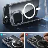 ESR iPhone 16 Pro Cover og Skærmbeskyttelse Classic Hybrid MagSafe Sæt Gennemsigtig