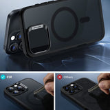 ESR iPhone 16 Pro Cover og Skærmbeskytter Classic Hybrid MagSafe Sæt Matteret Sort