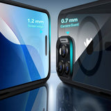 ESR iPhone 16 Pro Max Cover og Skærmbeskytter Classic Hybrid MagSafe Sæt Sort Gennemsigtig