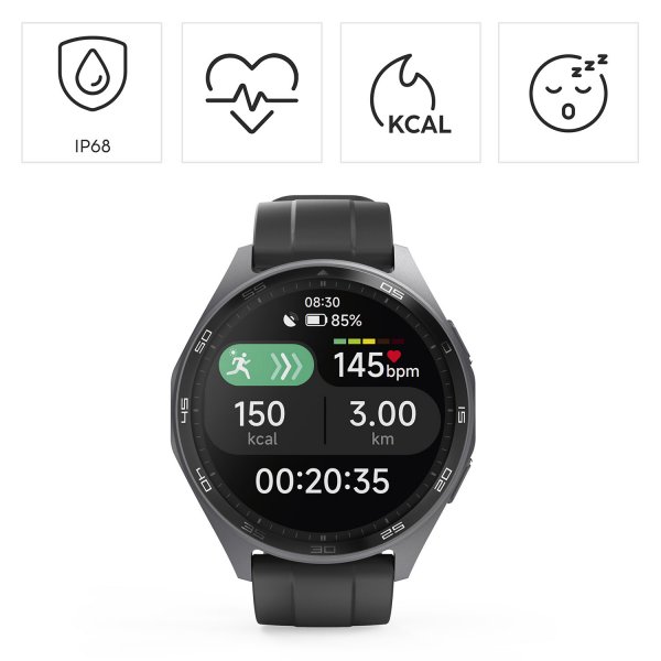 Hama Smartwatch 7010 Sort
