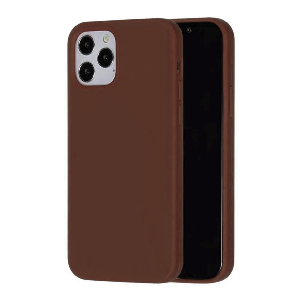 Rvelon iPhone 13 Pro Max Cover Silikone MagSafe Brun