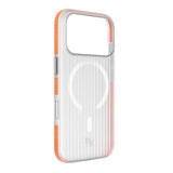 Rvelon iPhone 17 Pro Max Cover Bølgepap MagSafe Orange