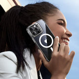 ESR iPhone 16 Pro Cover og Skærmbeskytter Classic Hybrid Kickstand MagSafe Sæt Gennemsigtig