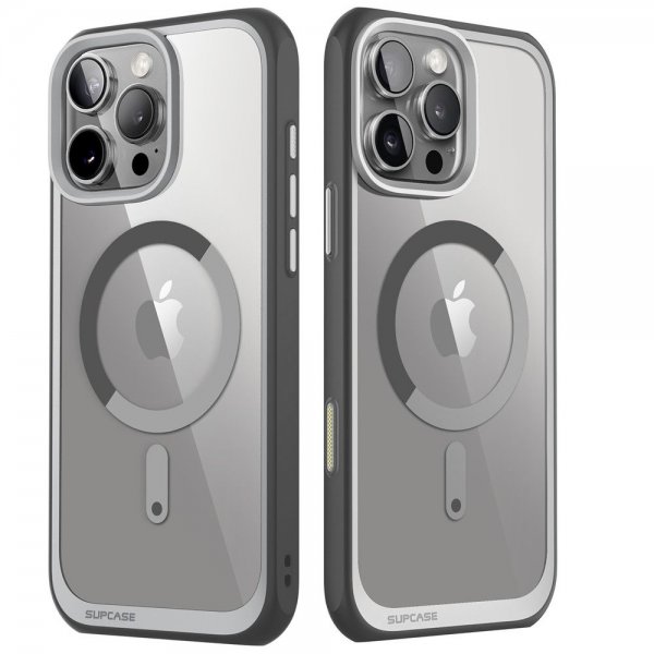 Supcase iPhone 16 Pro Max Cover UB Mag Grå