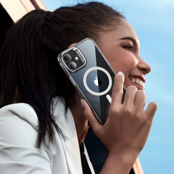 ESR iPhone 16 Cover og Skærmbeskytter Classic Hybrid Kickstand MagSafe Sæt Gennemsigtig