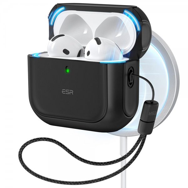 ESR AirPods 4 Cover Orbit Hybrid HaloLock Sort