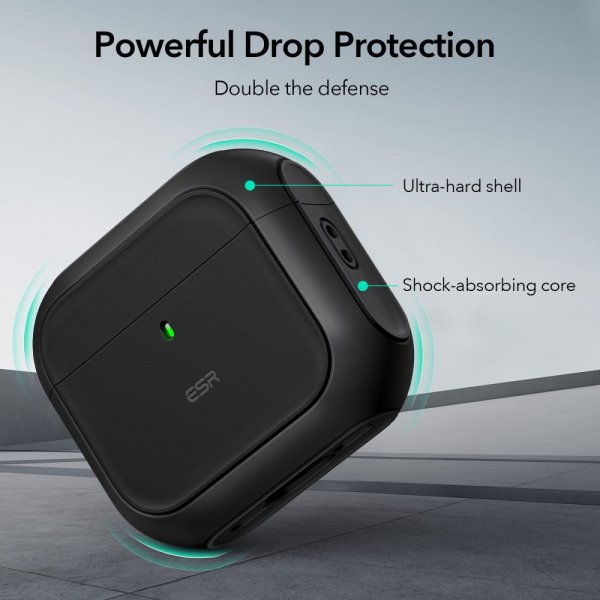 ESR AirPods 4 Cover Orbit Hybrid HaloLock Sort