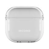 Decoded AirPods 4 Cover Silikone AirCase Transparent