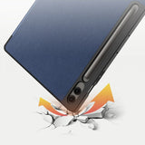 Dux Ducis Samsung Galaxy Tab S9 Plus/S9 FE Plus/S10 Plus Cover DOMO Series Blå