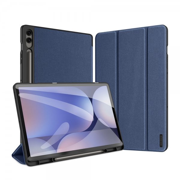 Dux Ducis Samsung Galaxy Tab S9 Plus/S9 FE Plus/S10 Plus Cover DOMO Series Blå
