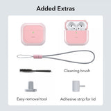 ESR AirPods 4 Cover Orbit Hybrid HaloLock Rosa