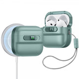 ESR AirPods 4 Cover Pulse FlickLock HaloLock Grøn