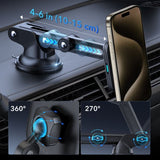 ESR Bilholder Qi2 Dashboard Wireless Car Charger HaloLock Sort