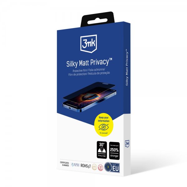 3mk Xiaomi 15 Skærmbeskyttelse Silky Matt Privacy