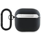 Mercedes Benz AirPods 4 Cover Ægte Læder AMG Sort
