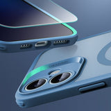 ESR iPhone 16 Cover og Skærmbeskyttelse Classic Pro MagSafe Sæt Blå