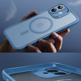 ESR iPhone 16 Cover og Skærmbeskyttelse Classic Pro MagSafe Sæt Blå