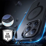 ESR iPhone 16 Pro Cover og Skærmbeskytter Classic Pro MagSafe Sæt Sort