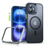 ESR iPhone 16 Cover og Skærmbeskyttelse Classic Pro MagSafe Sæt Sort
